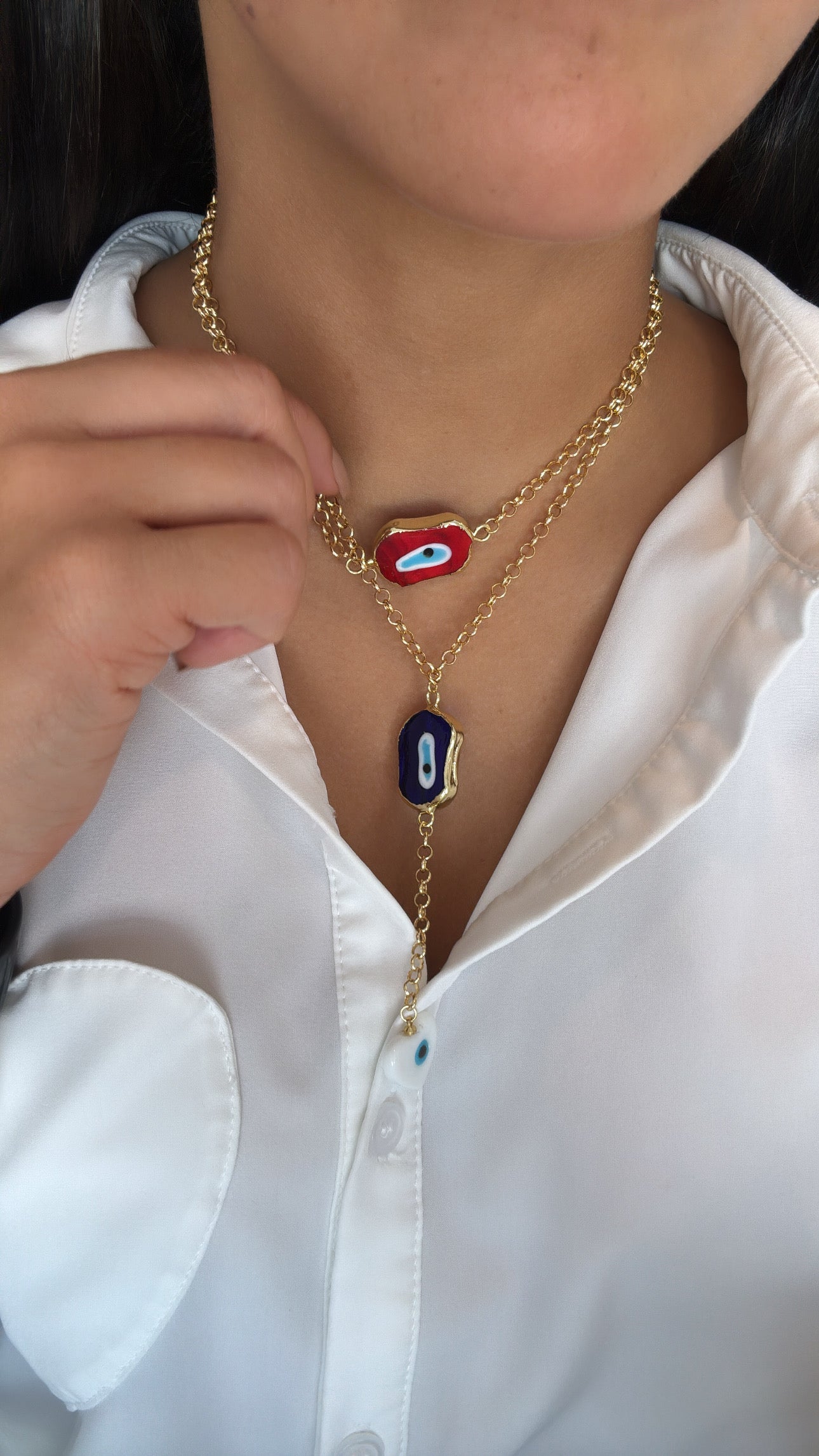 Protection top necklace