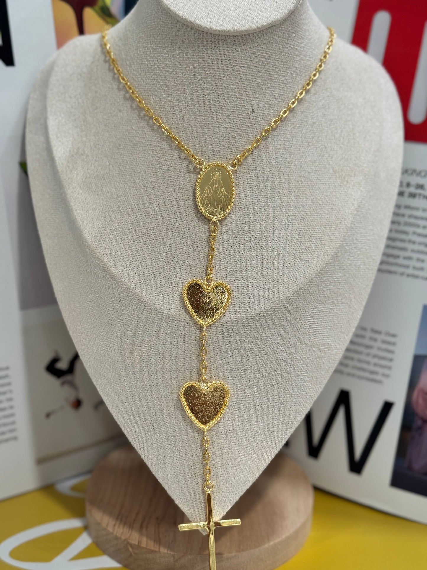 Guadalupe set earrings + long necklace