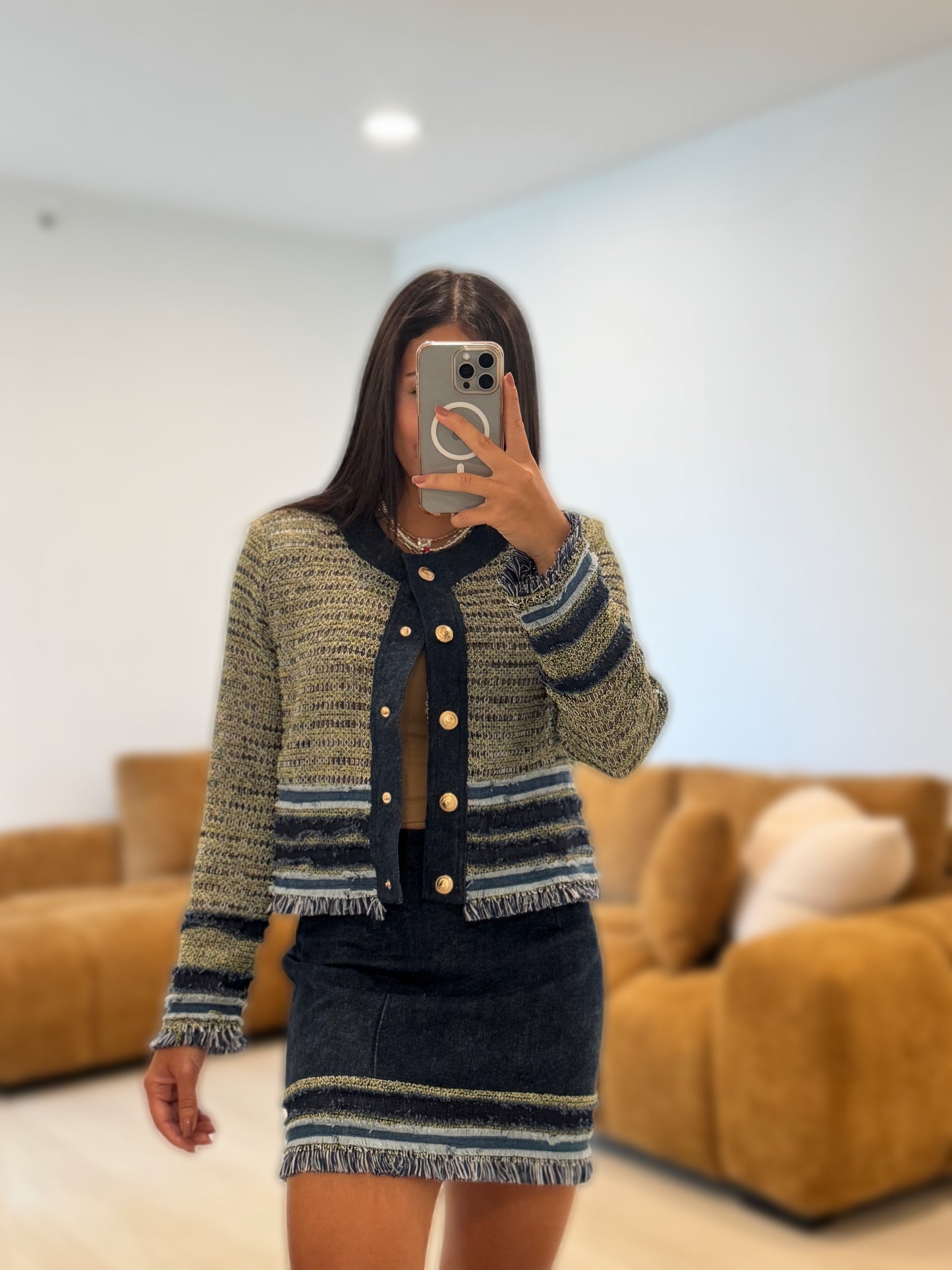 Denim Skirt Stretch