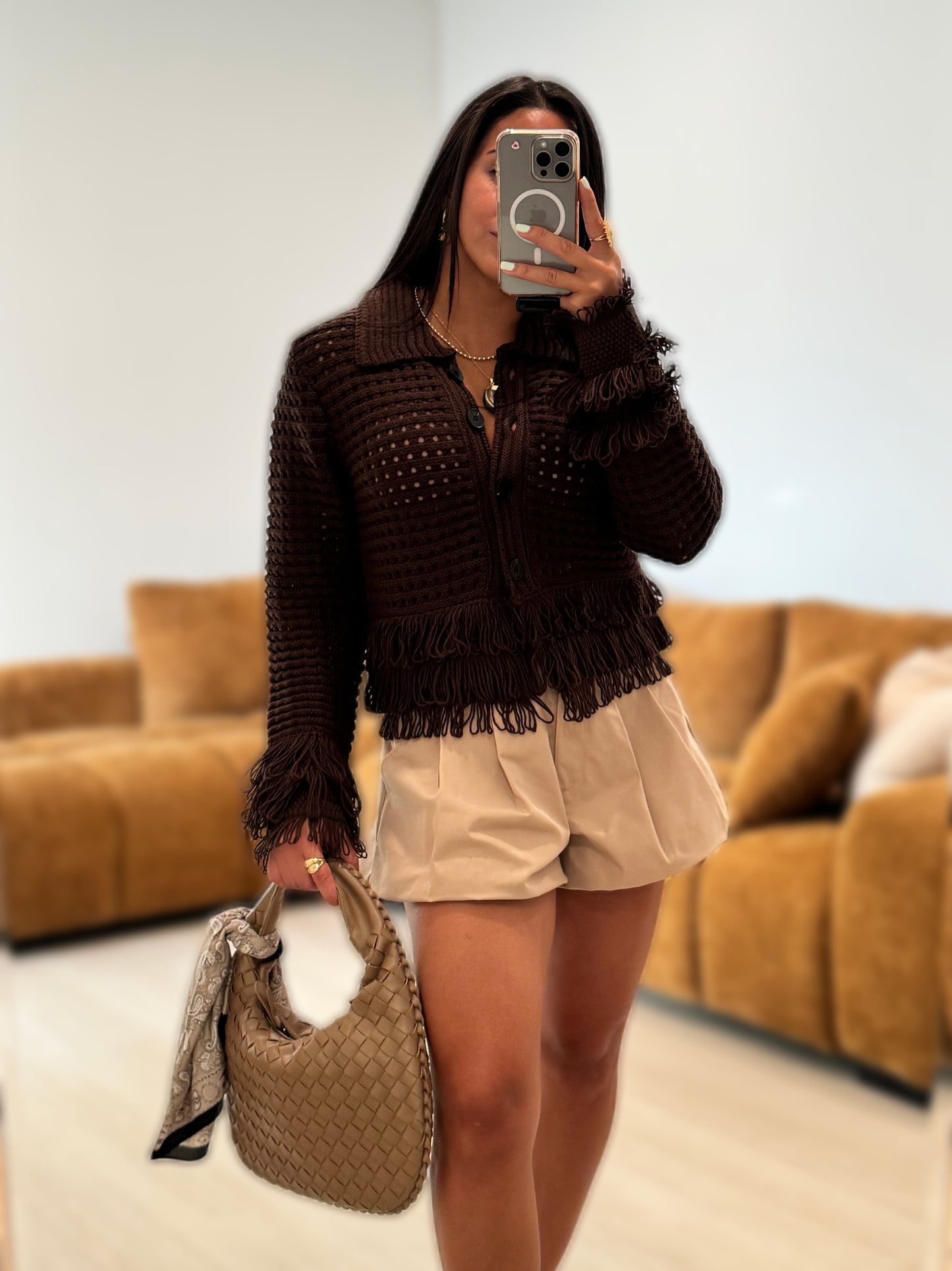 Autumn chic cardigan