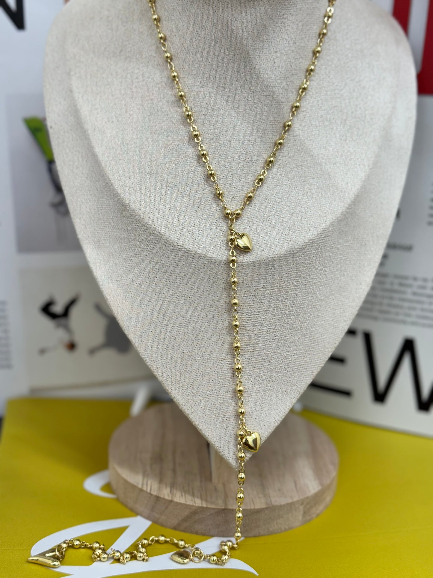 Long girly necklace