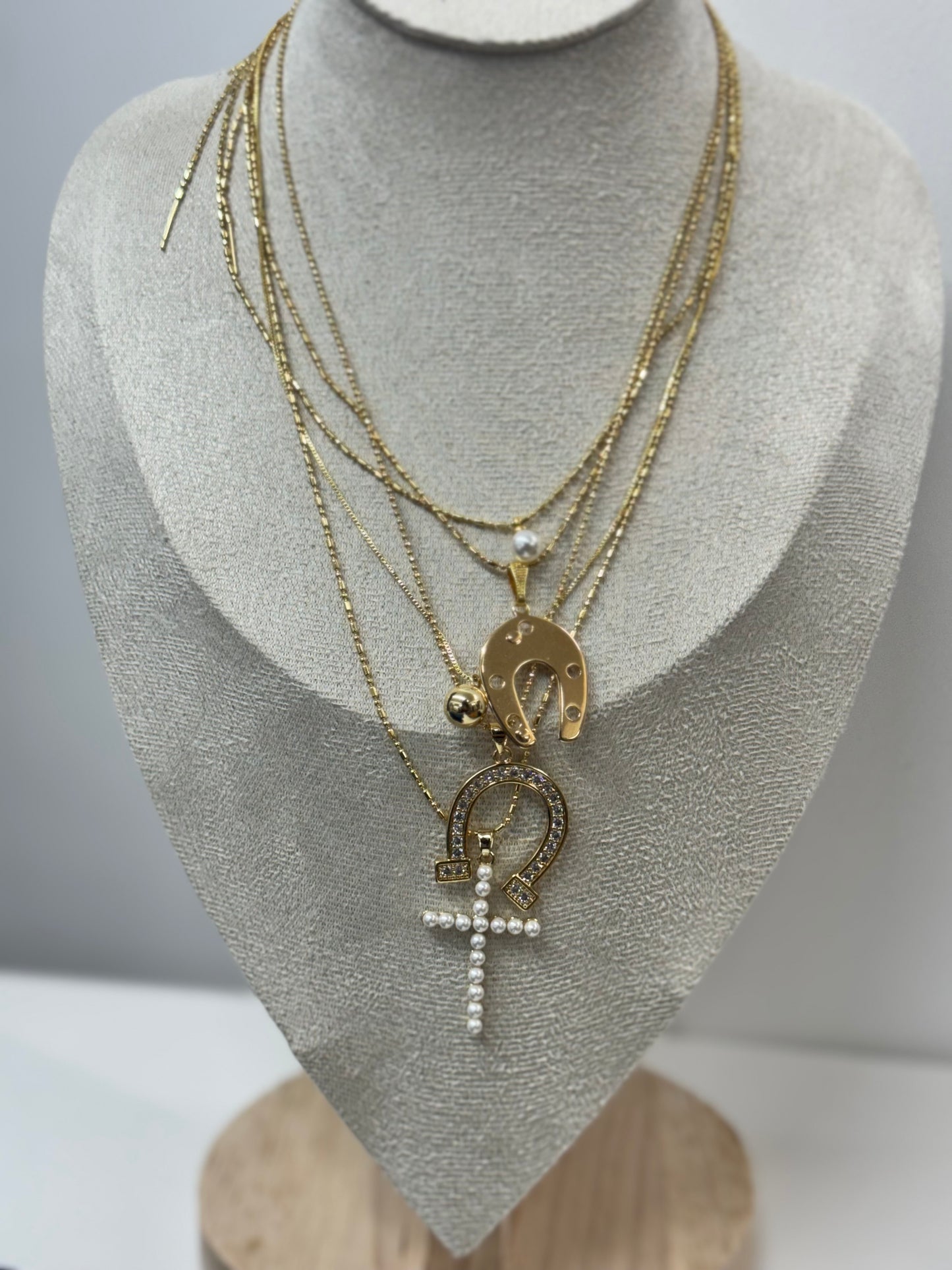 Cute layer necklaces