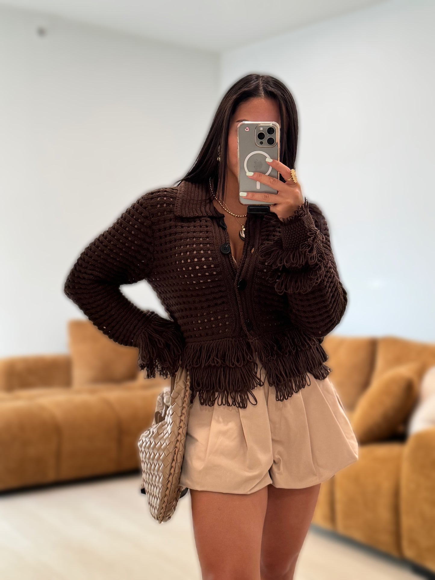 Autumn chic cardigan