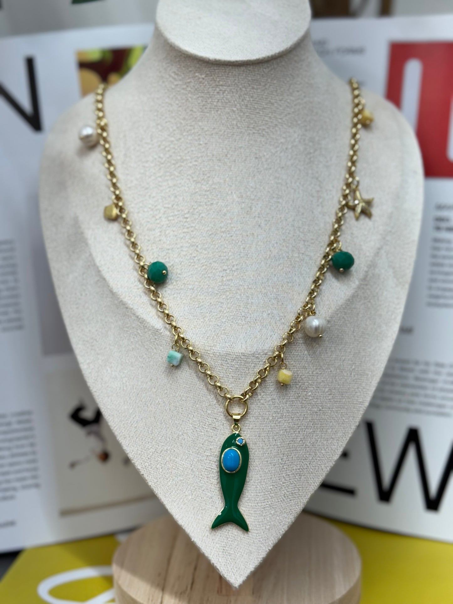 Eternal summer long necklace