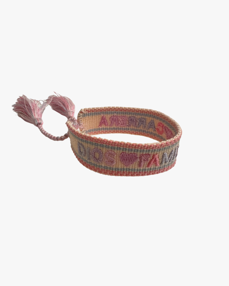 Dios, Familia, Carerra Bracelet
