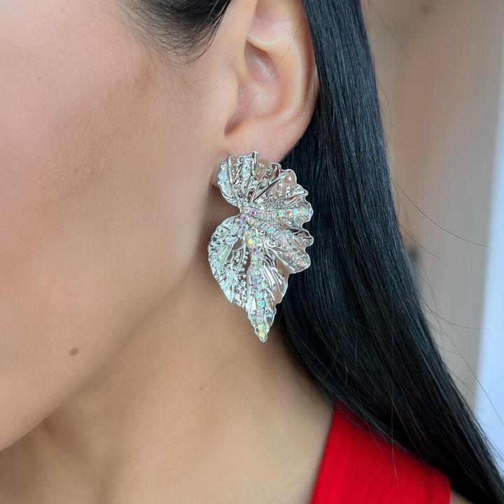 Metallic Angel Earrings