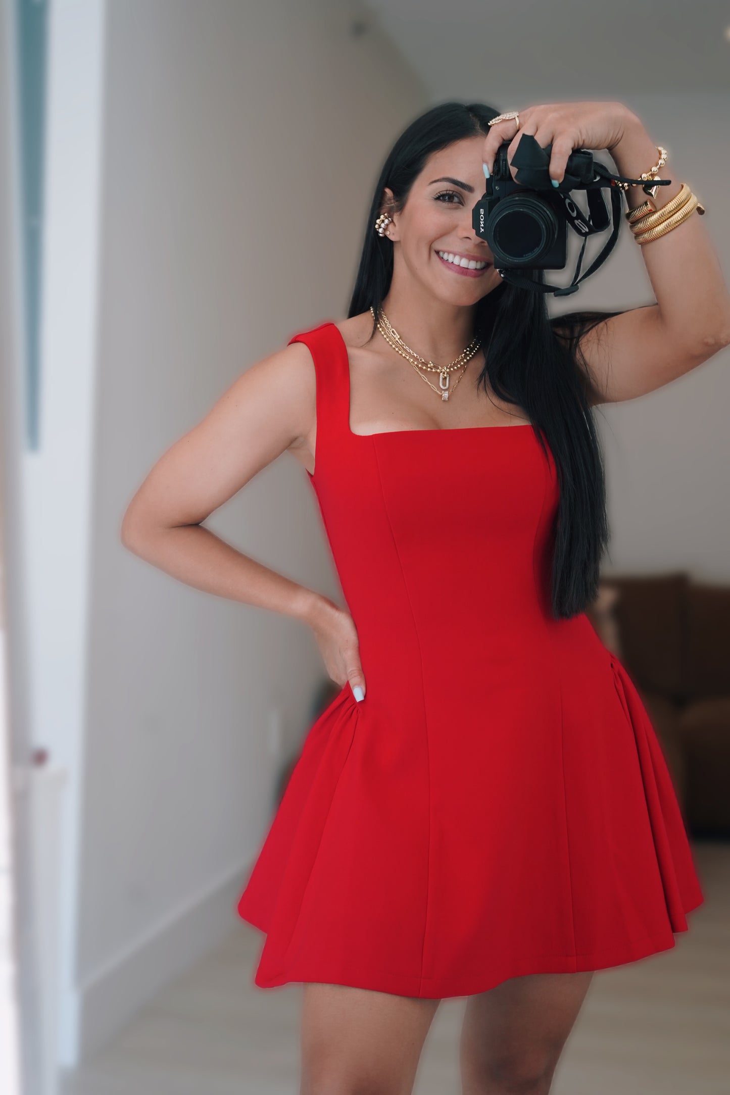 Cherry Bombshell Dress