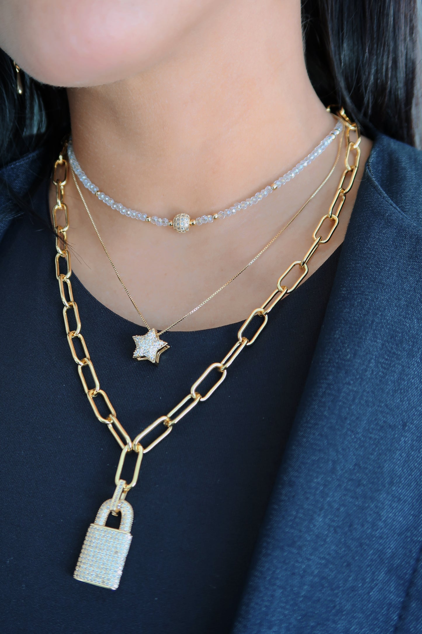 Punto de luz Choker necklace