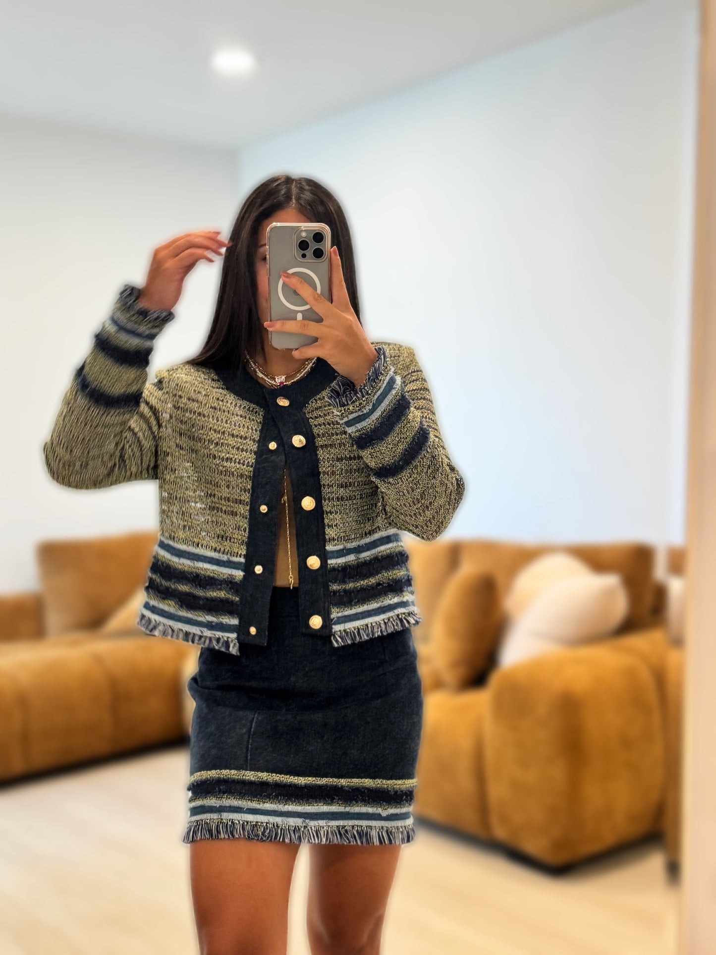 Denim Skirt Stretch