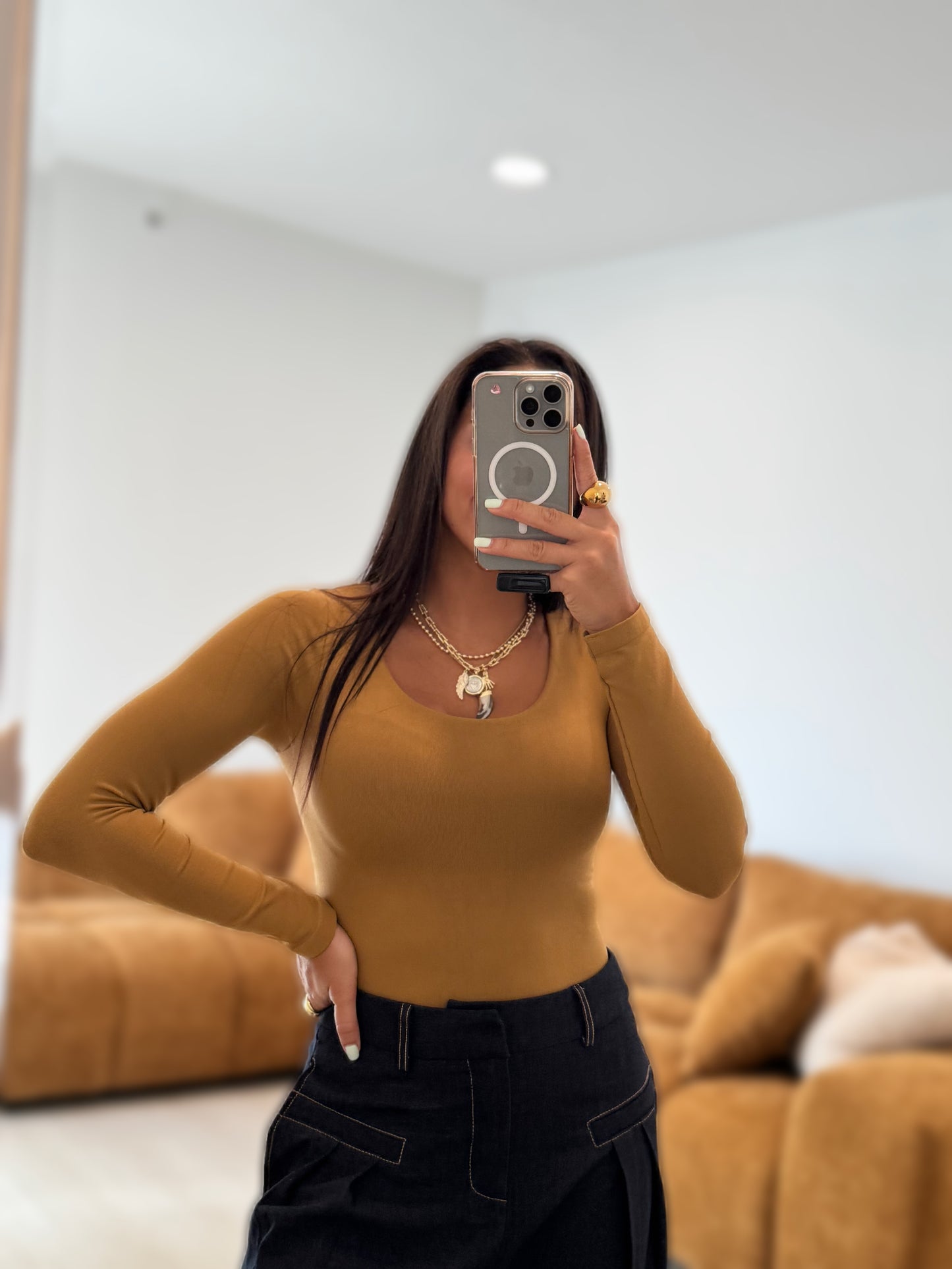 Essential chic long sleeve shirt