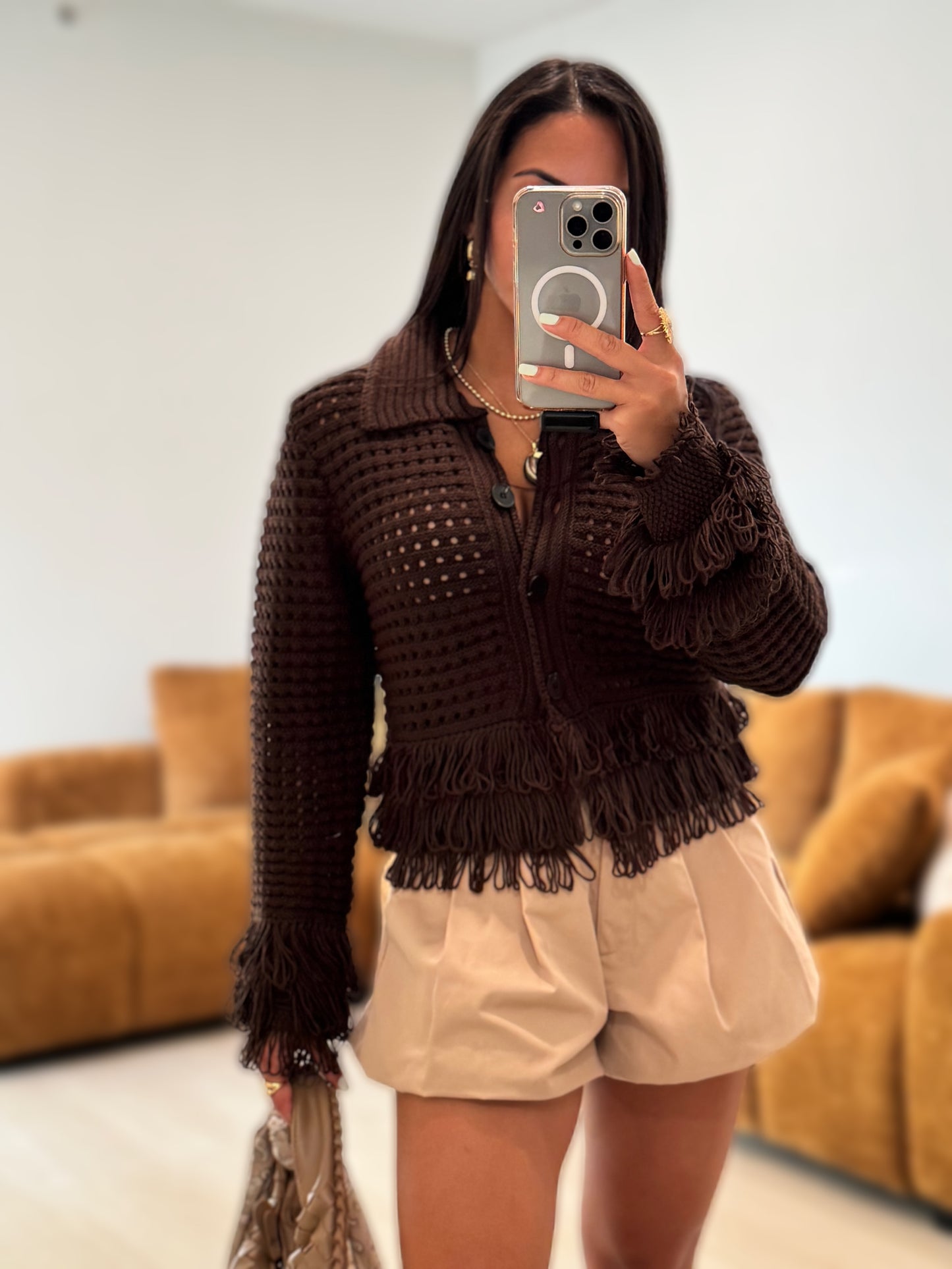 Autumn chic cardigan