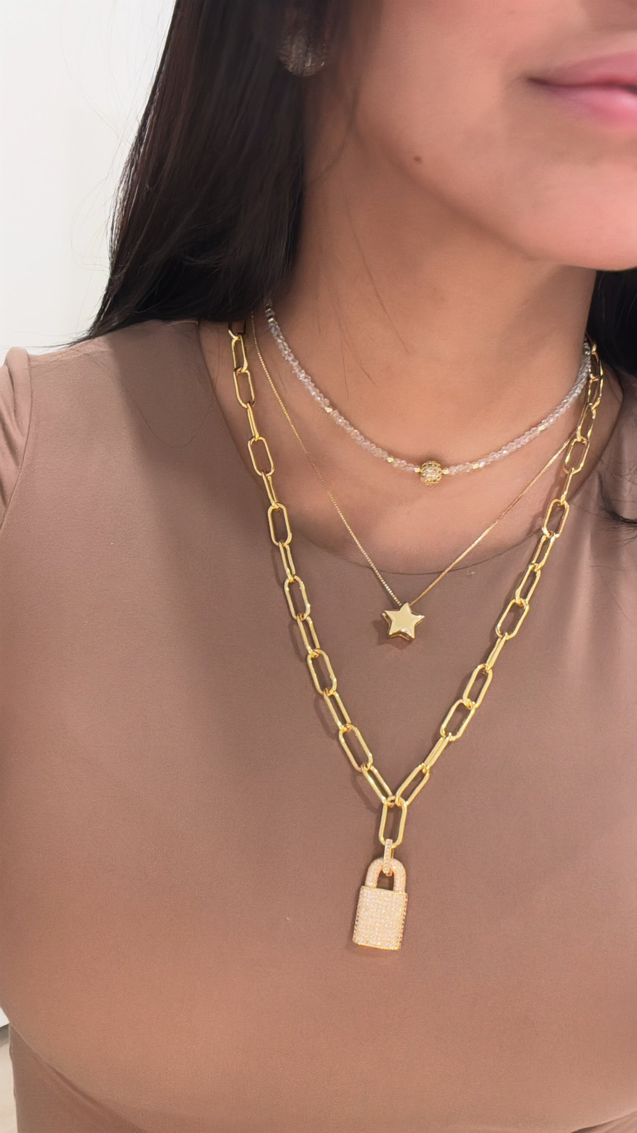 Punto de luz Choker necklace