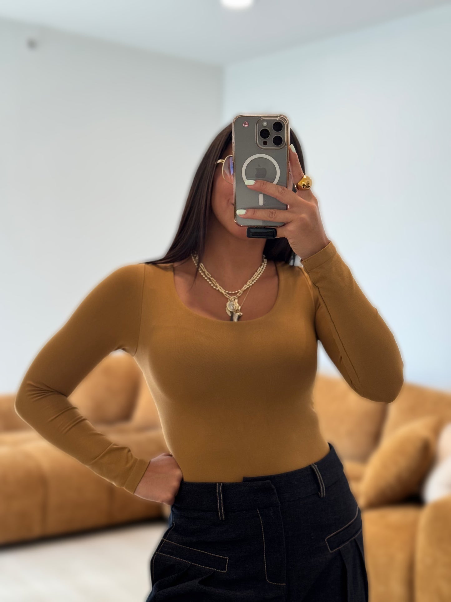 Essential chic long sleeve shirt