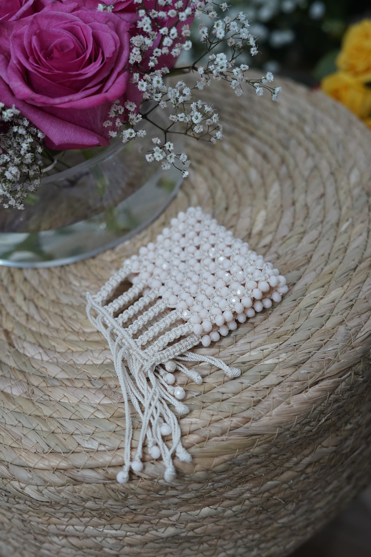 Love in thread bracelet