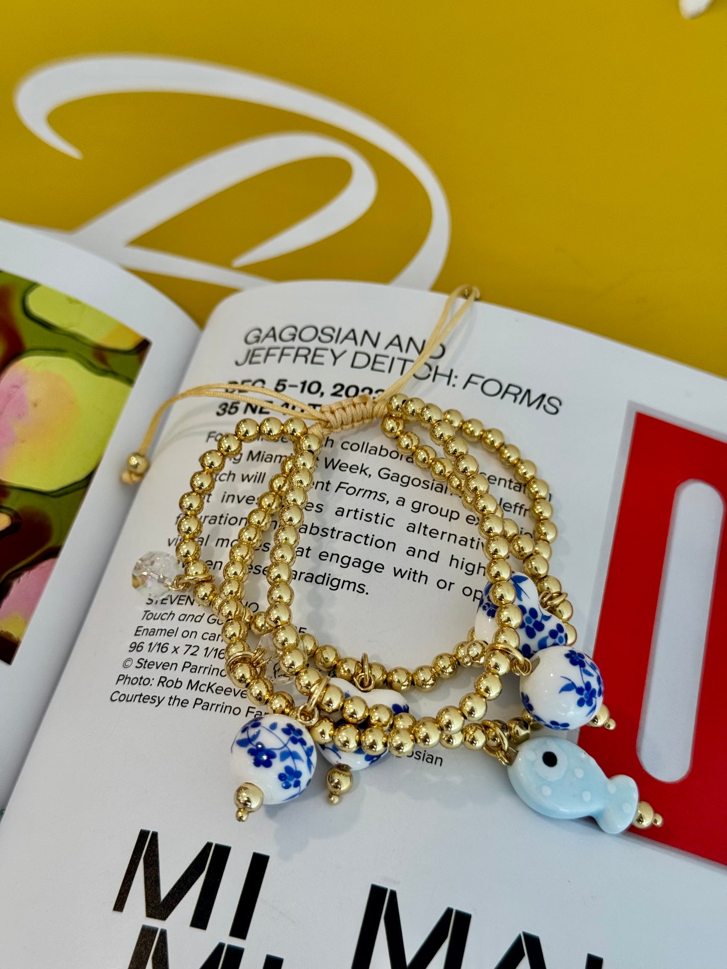 Blue amalfi bracelet