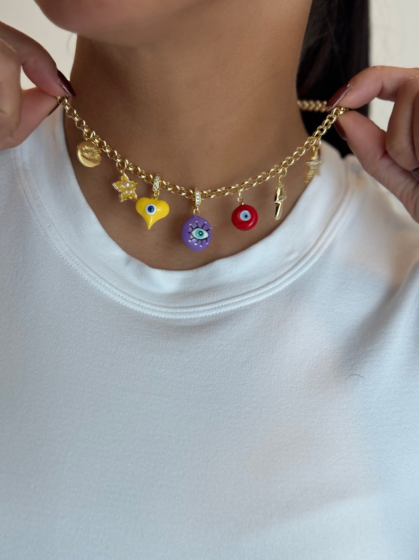 Protection pop necklace