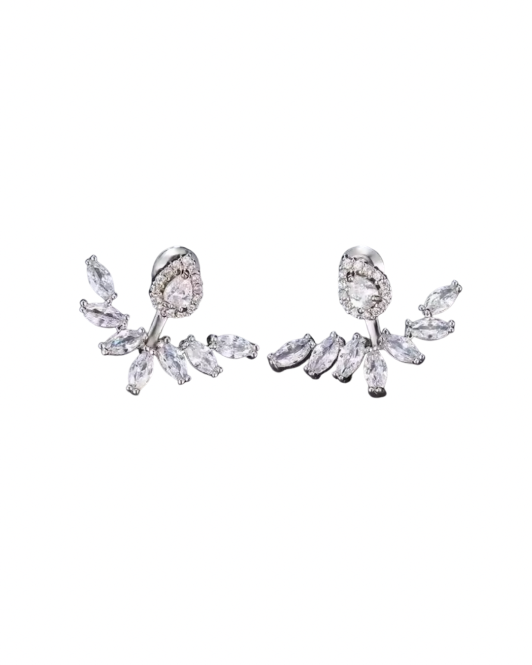 Crystal decor earrings