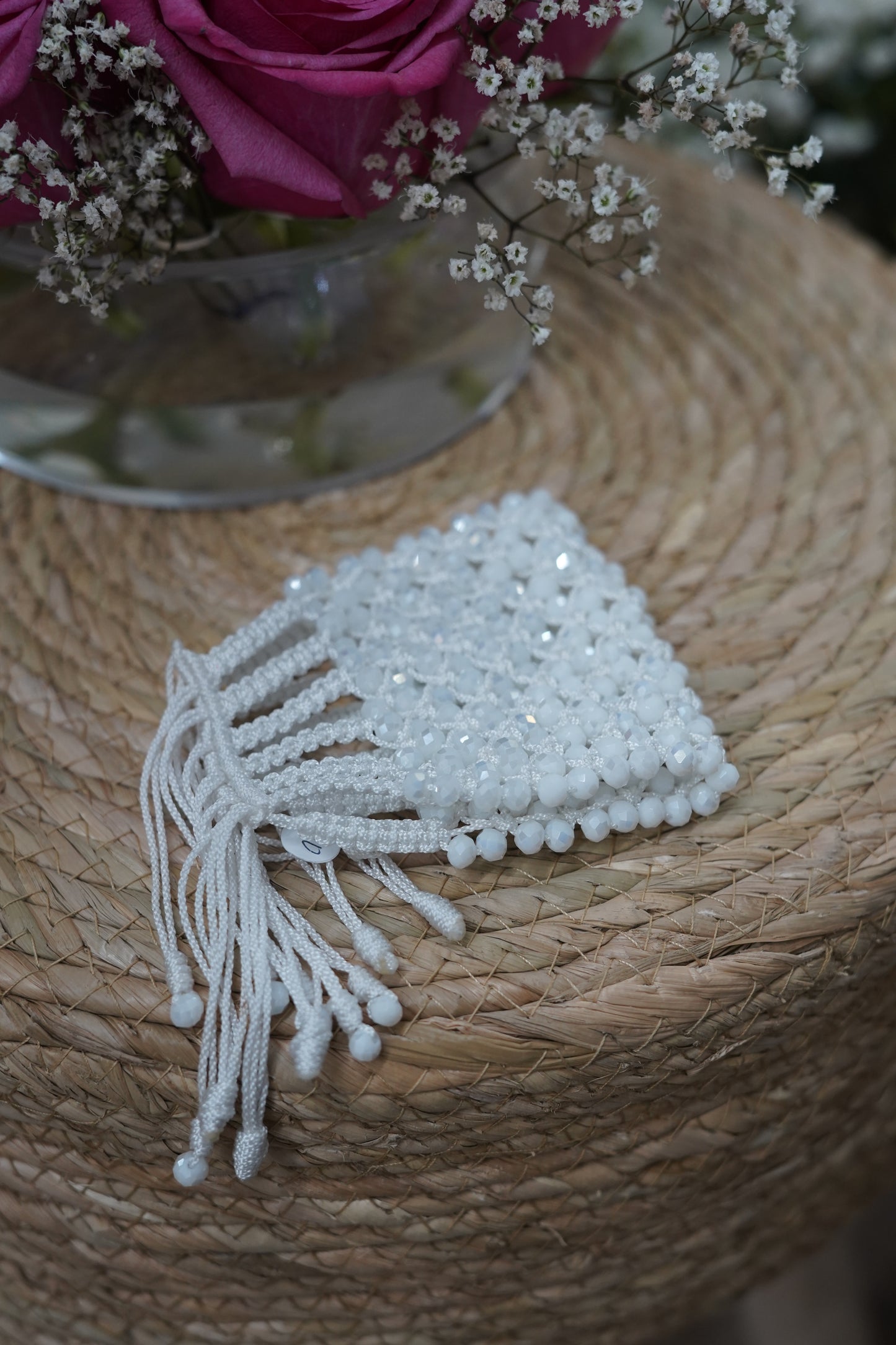 Love in thread bracelet