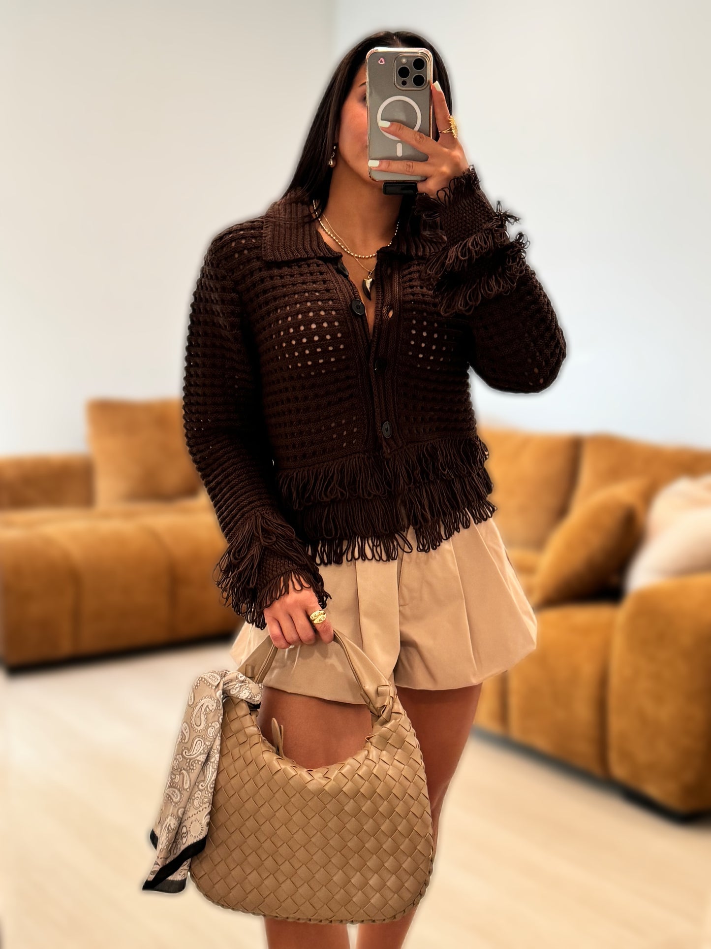 Autumn chic cardigan