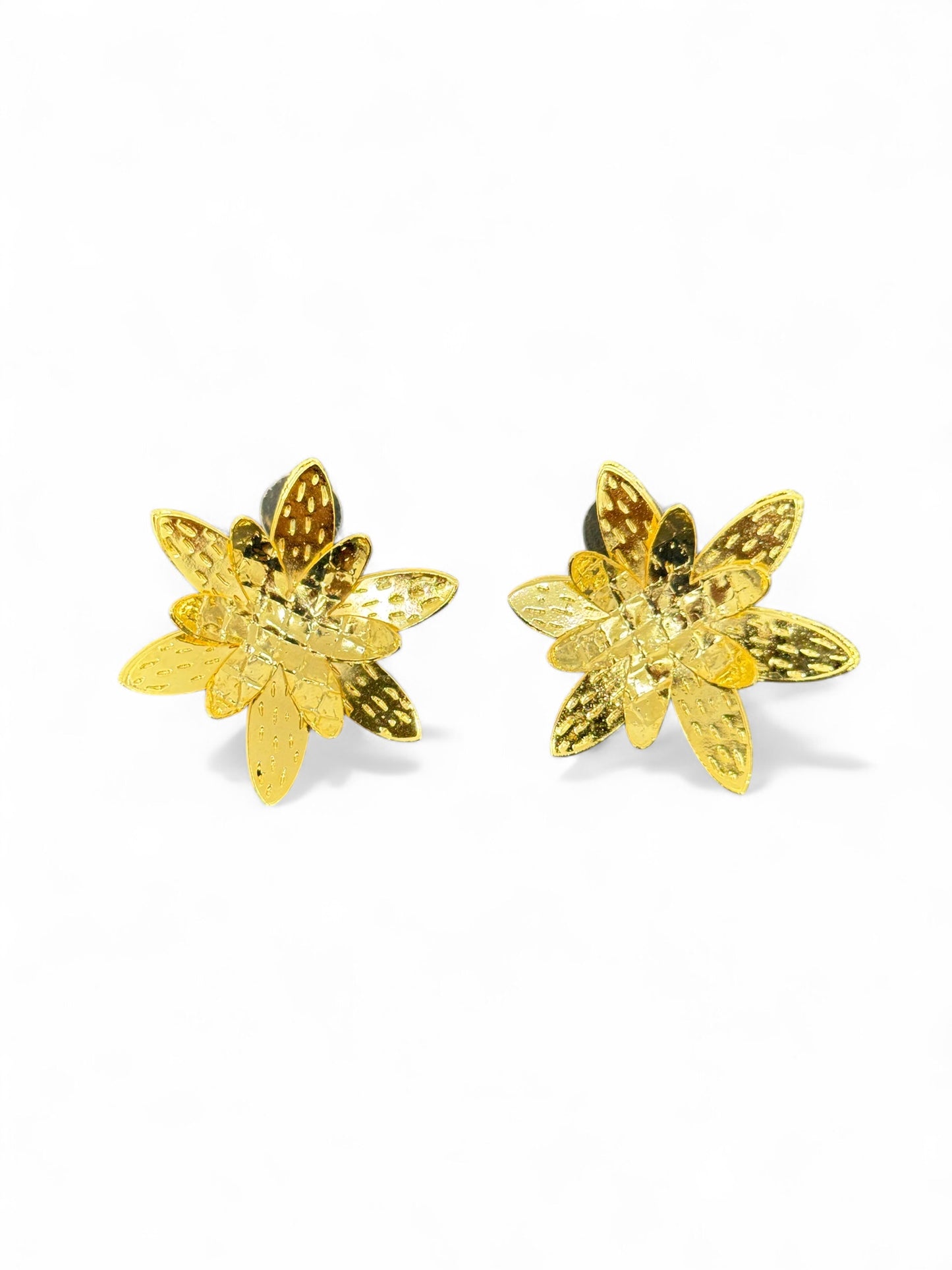 Flower earrings