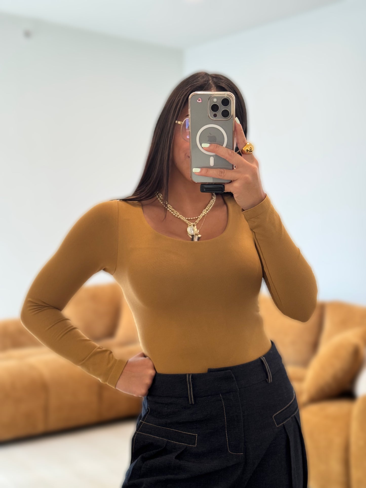 Essential chic long sleeve shirt