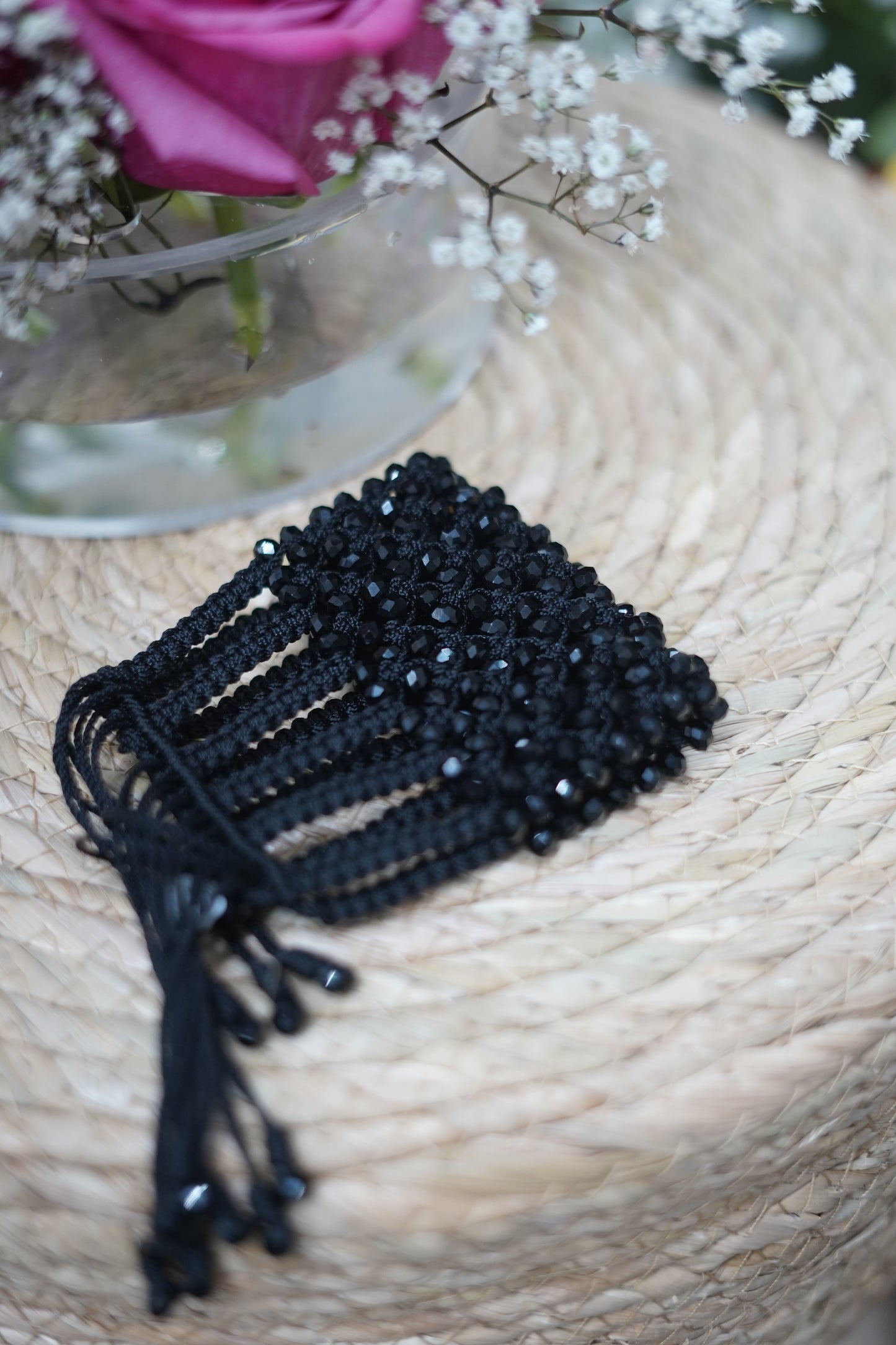 Love in thread bracelet