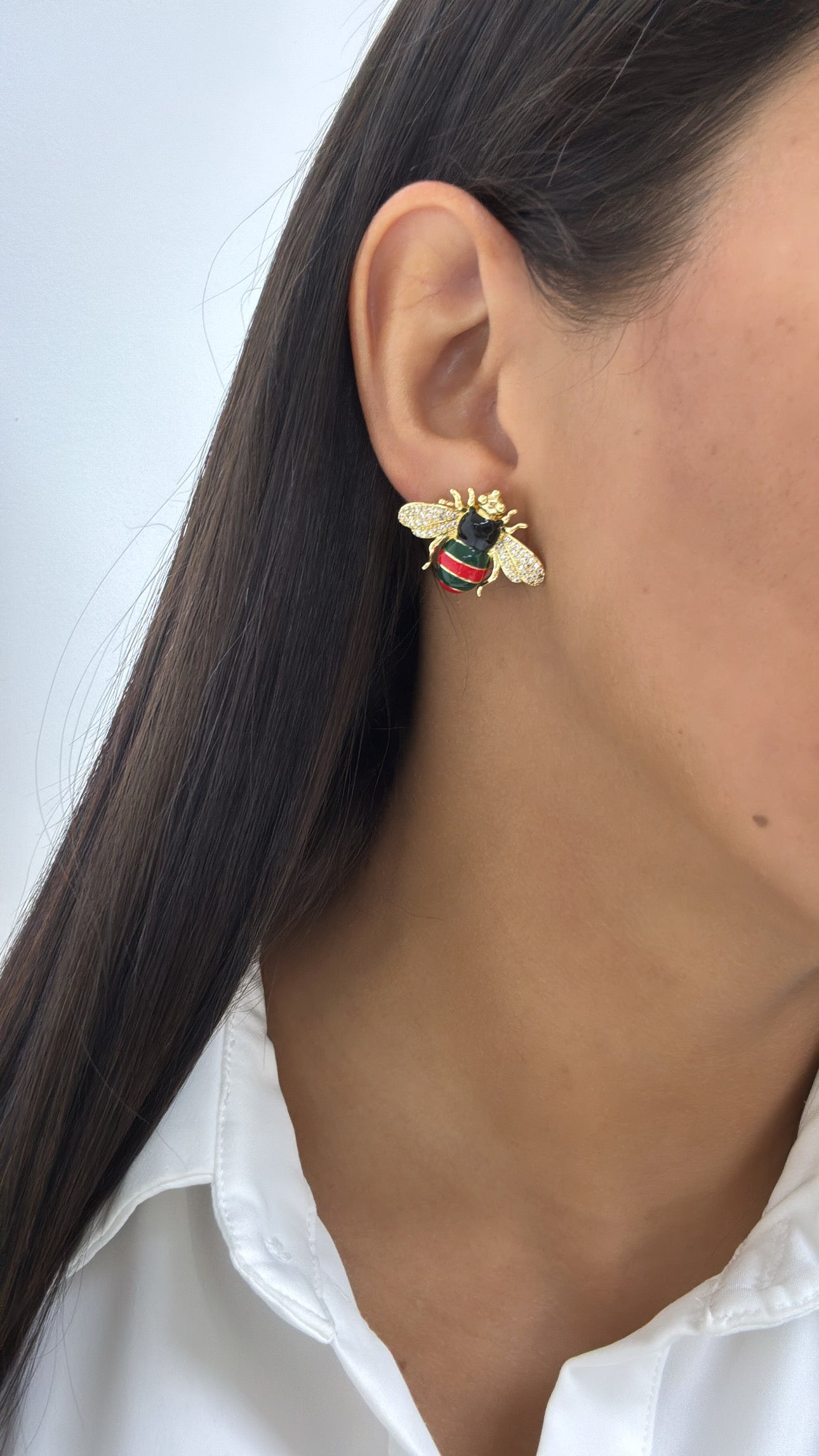 Bumblebee earrings