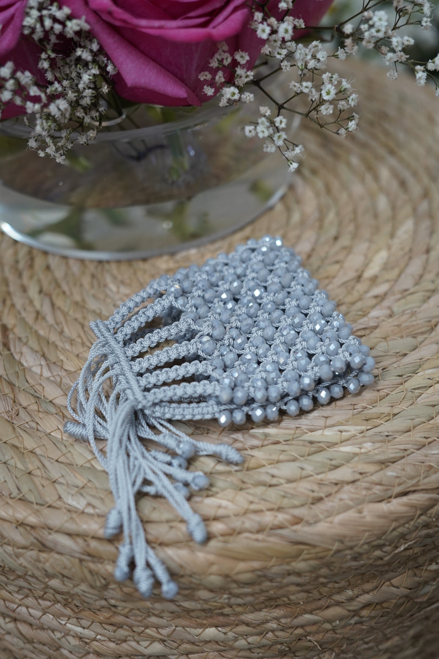 Love in thread bracelet