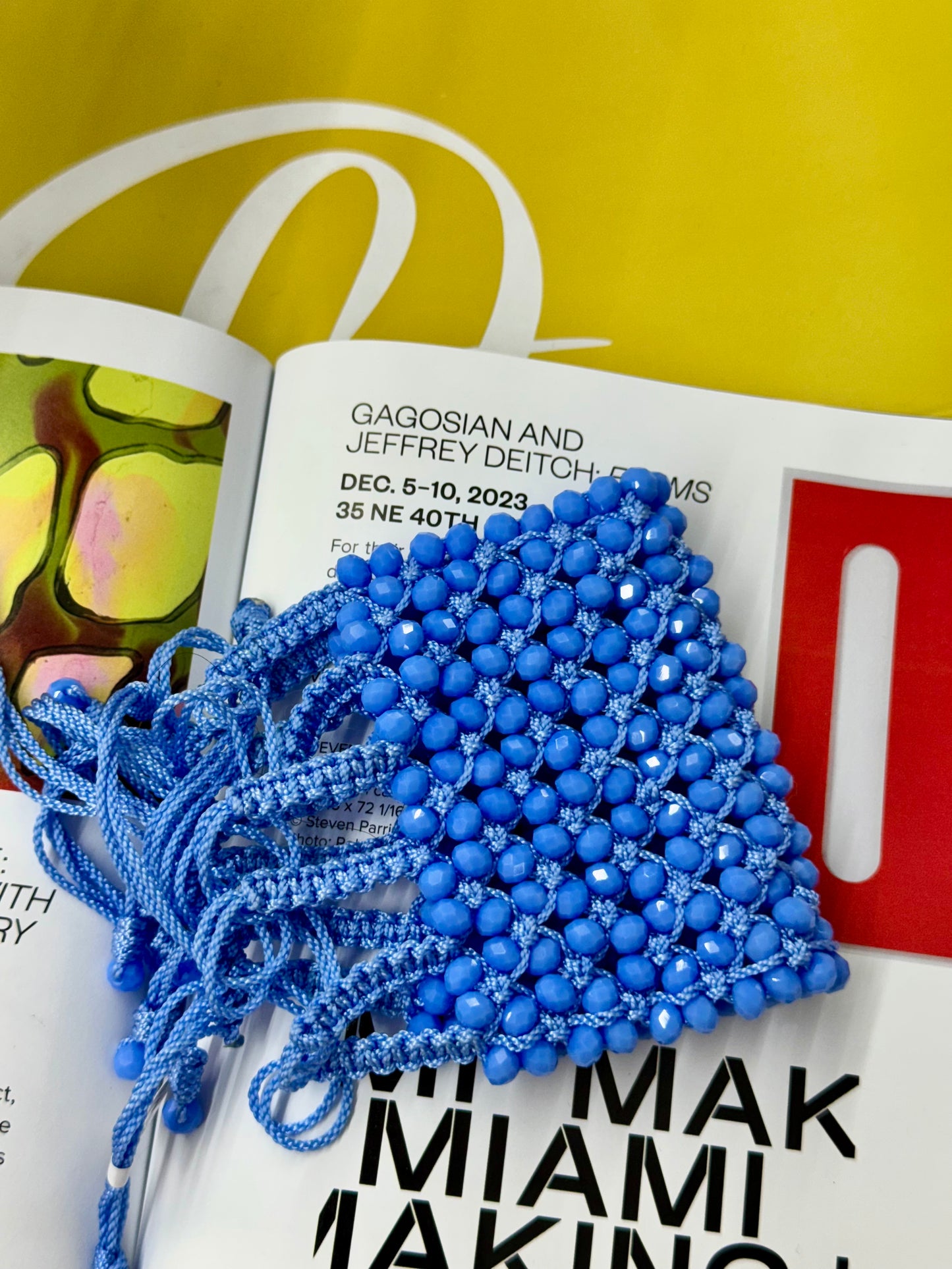 Love in thread bracelet