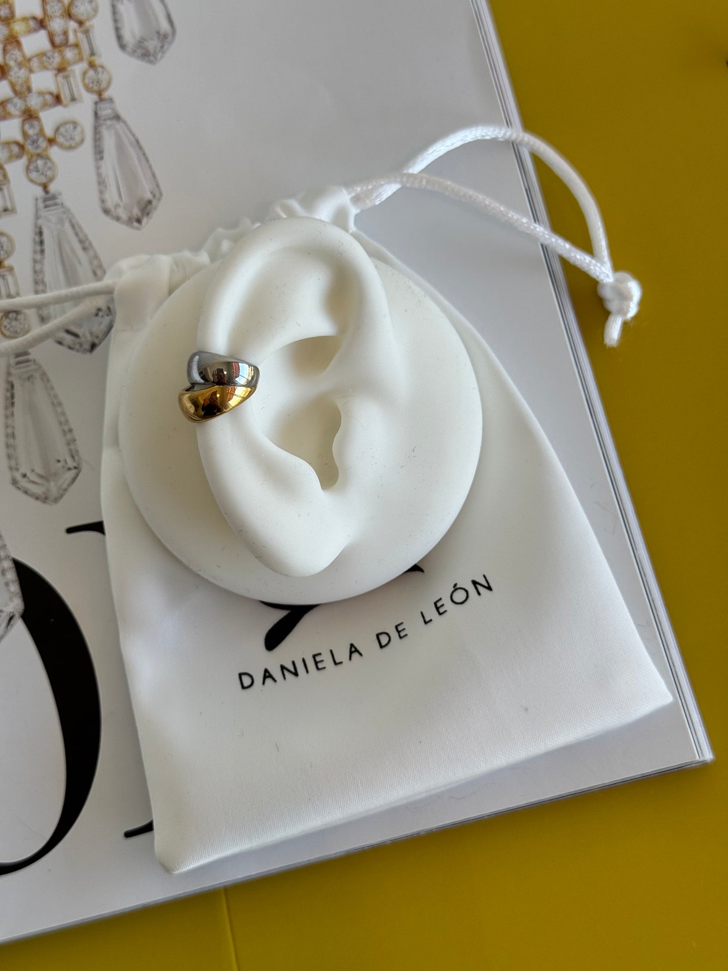 Two tone ear cuff