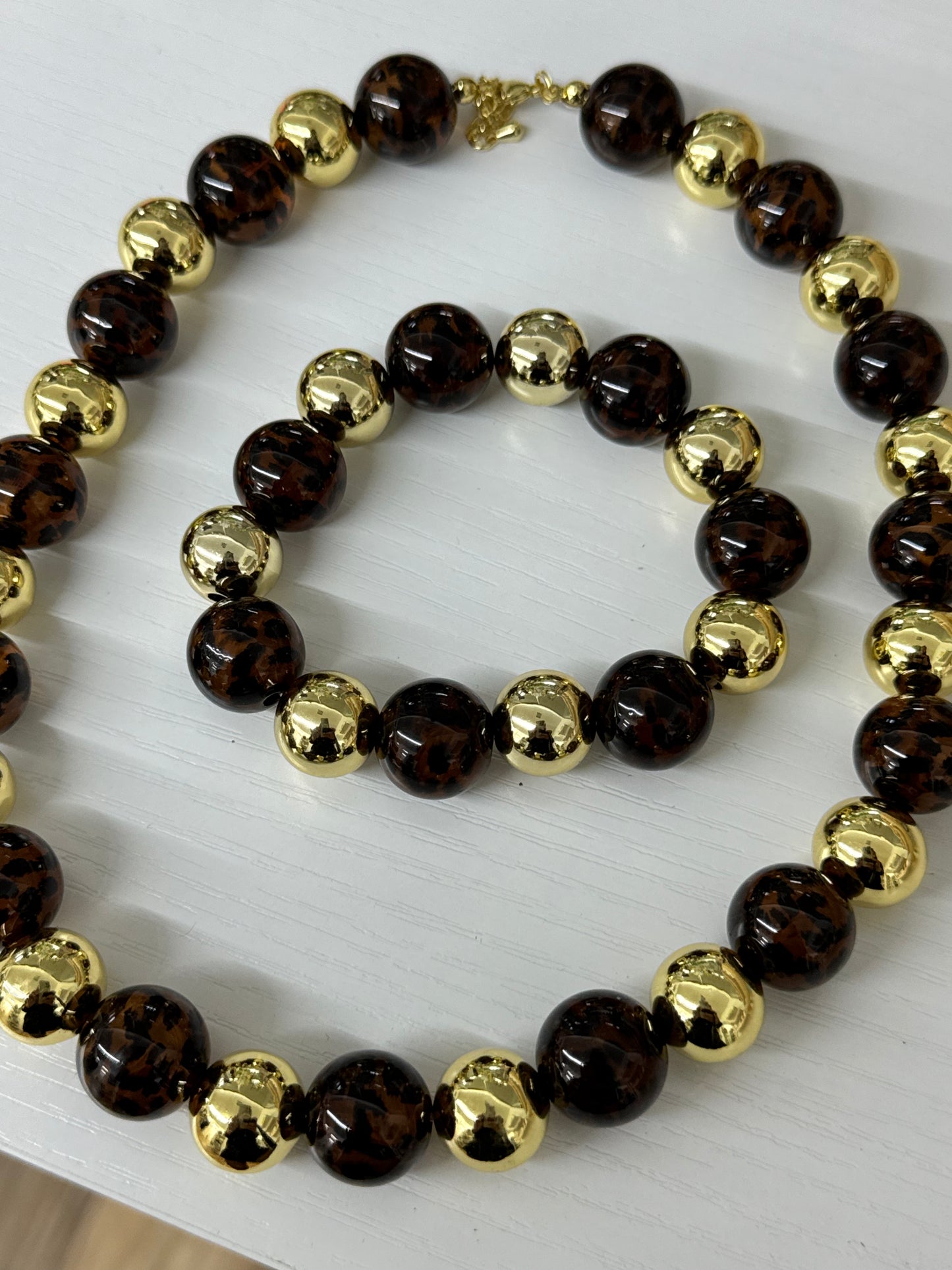 Final sale. Pulsera y collar set