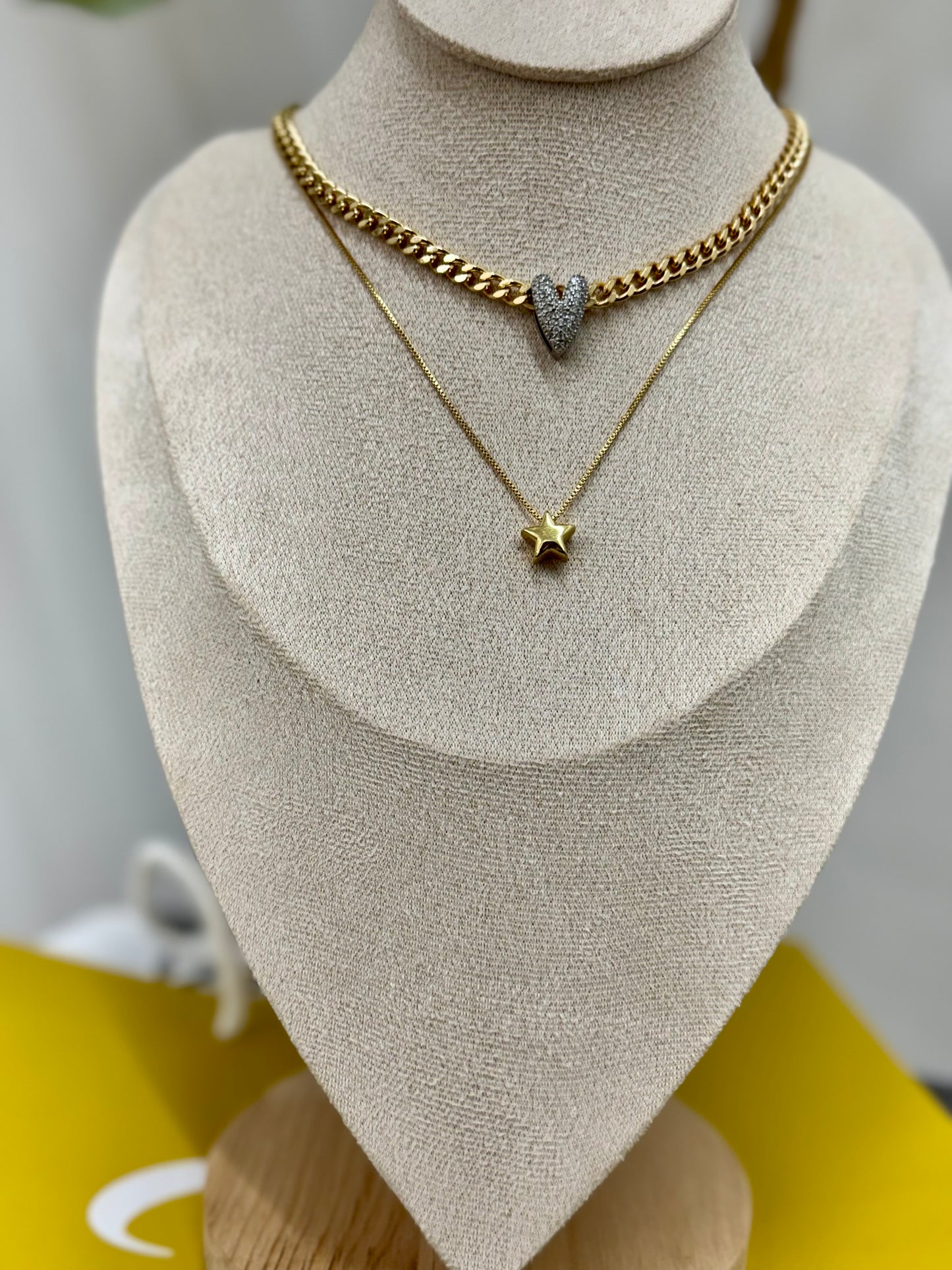 Star adjustable necklace