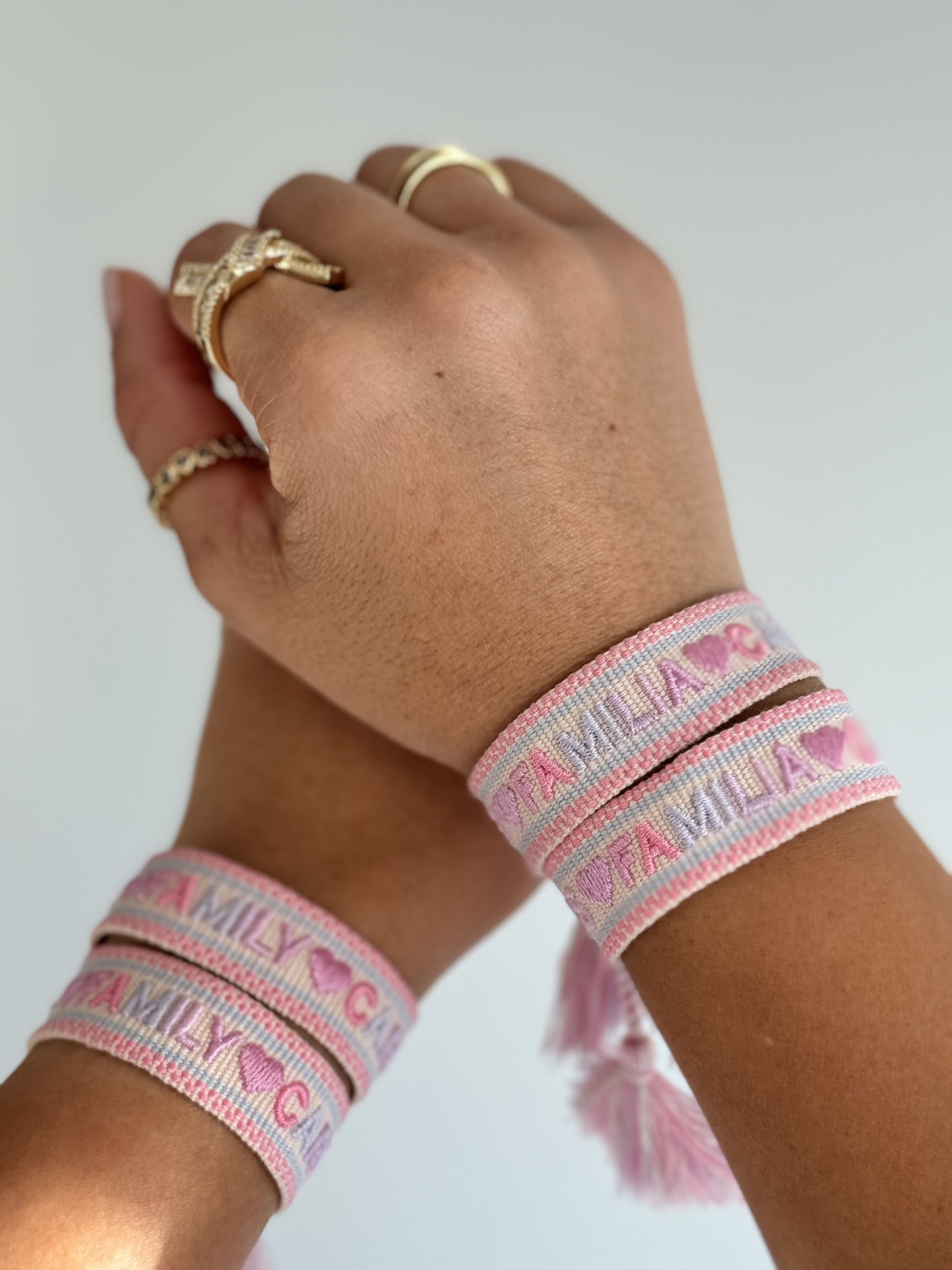 Dios, Familia, Carerra Bracelet