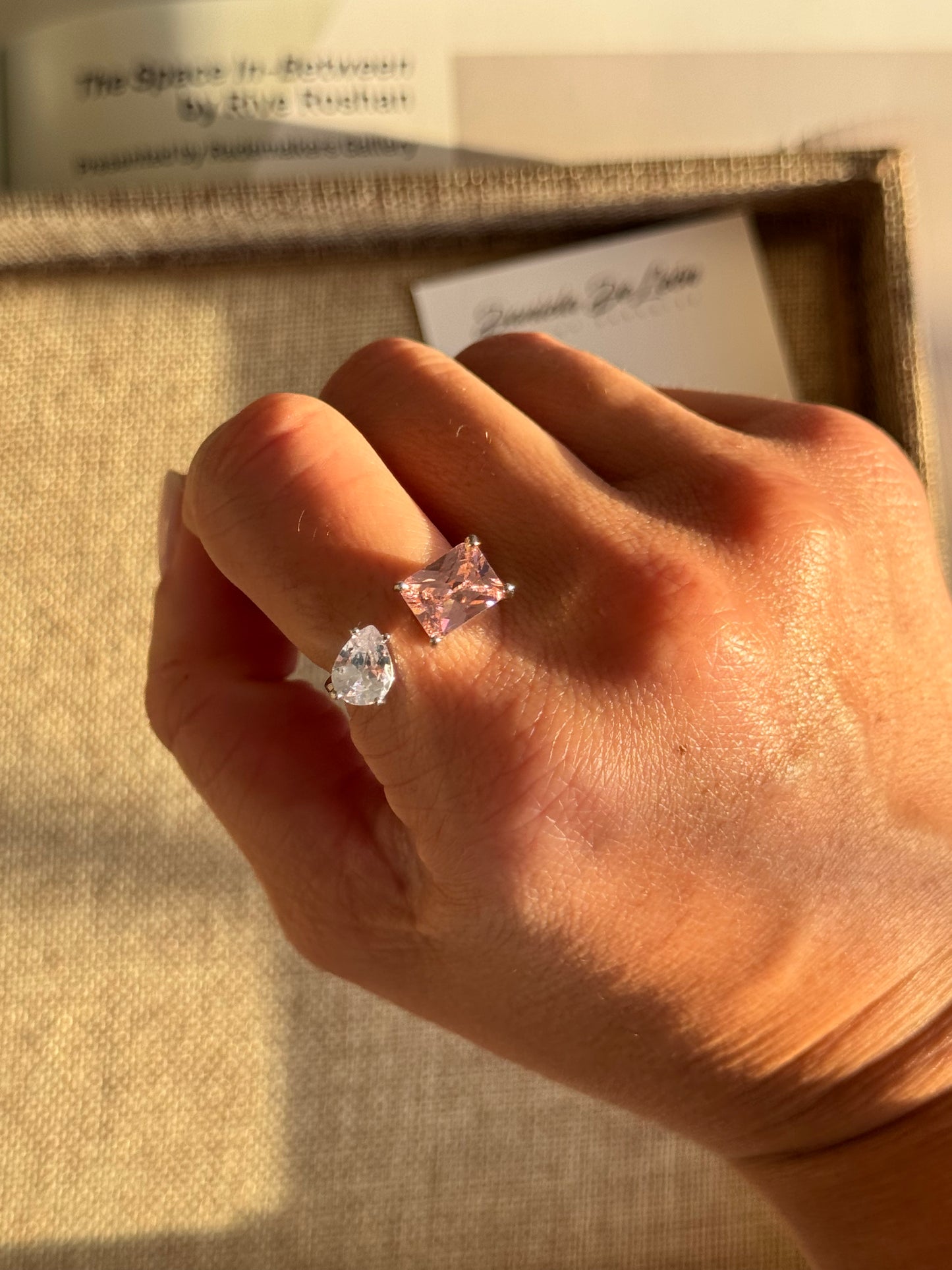 Girly Adjustable Ring