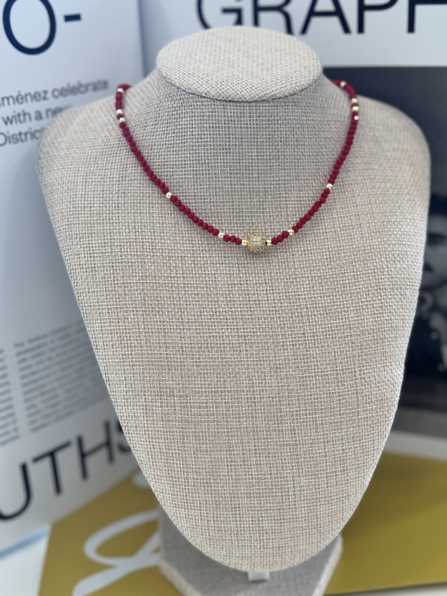 Punto de luz Choker necklace
