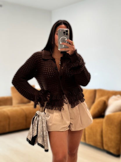 Autumn chic cardigan