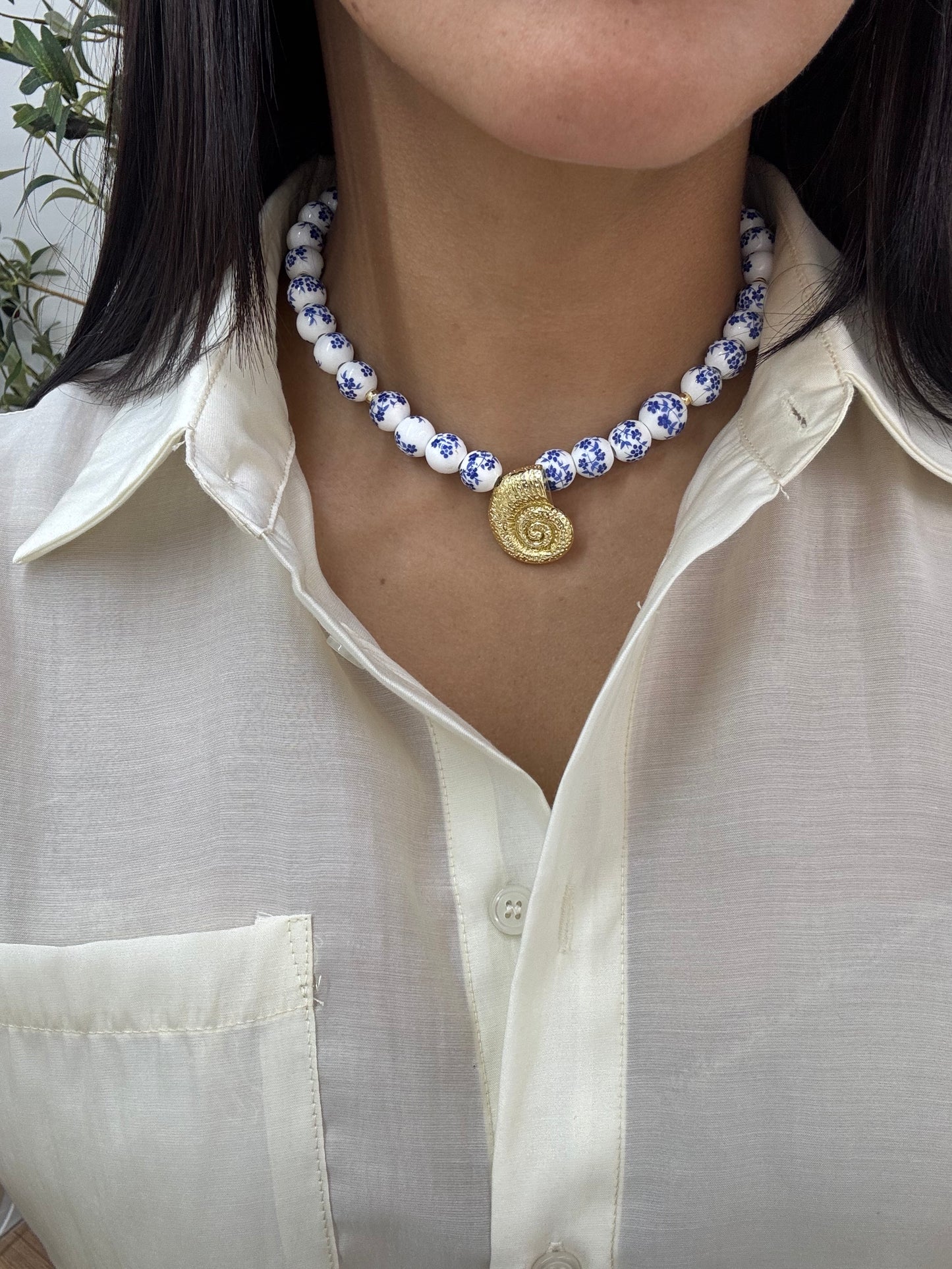 Blue Amalfi necklace