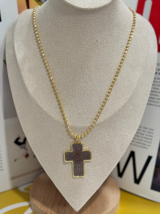 Padre nuestro long necklace
