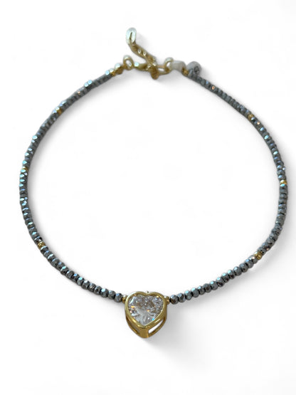 Punto de luz heart choker