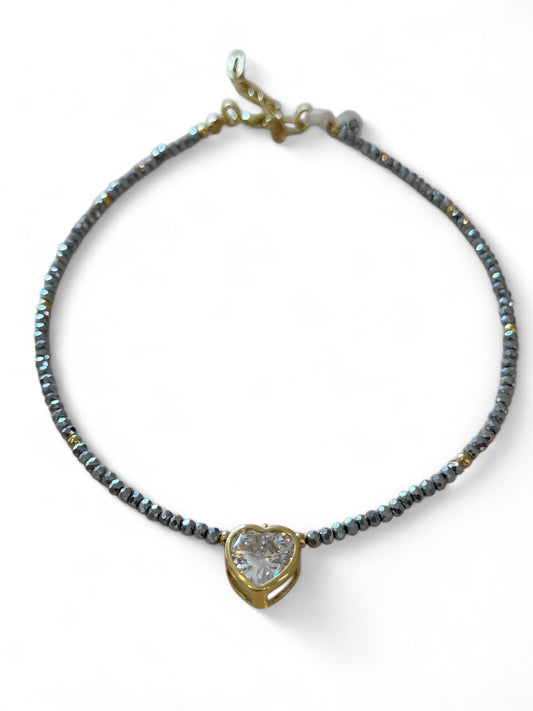 Punto de luz heart choker