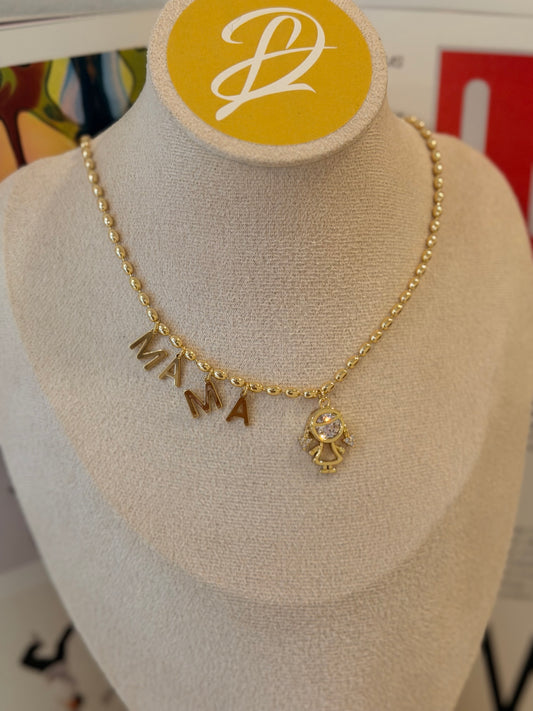 Mama Mother’s Day Edition dangle letters necklace