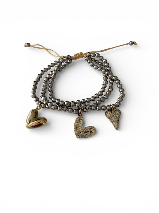 Stacking charming bracelet