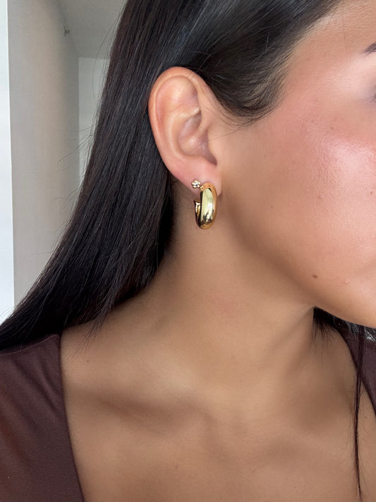Burgundy limited edition earrings