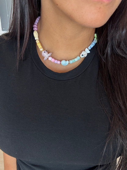 Tropical pop necklace