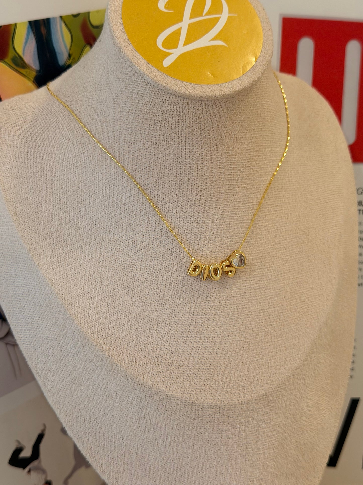 Dios Limited Edition adjustable necklace