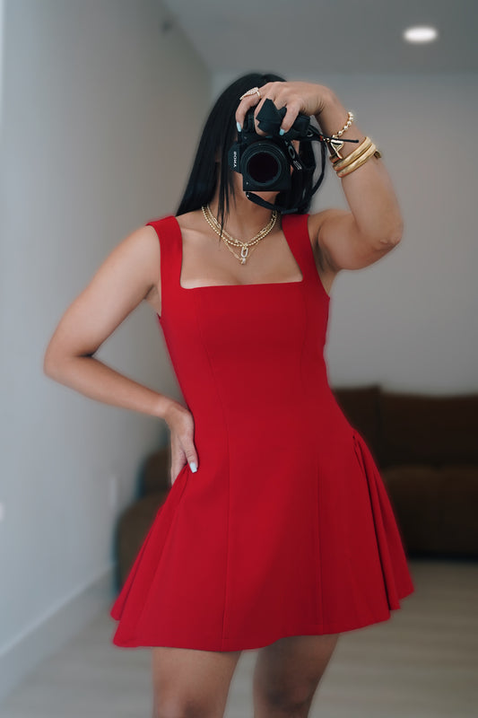 Cherry Bombshell Dress