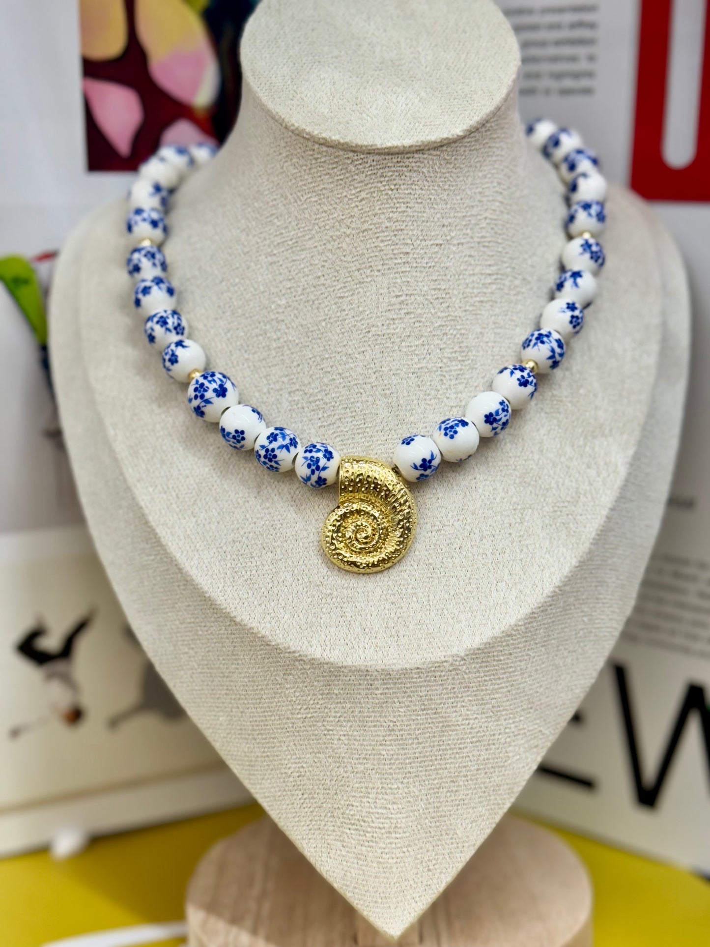Blue Amalfi necklace