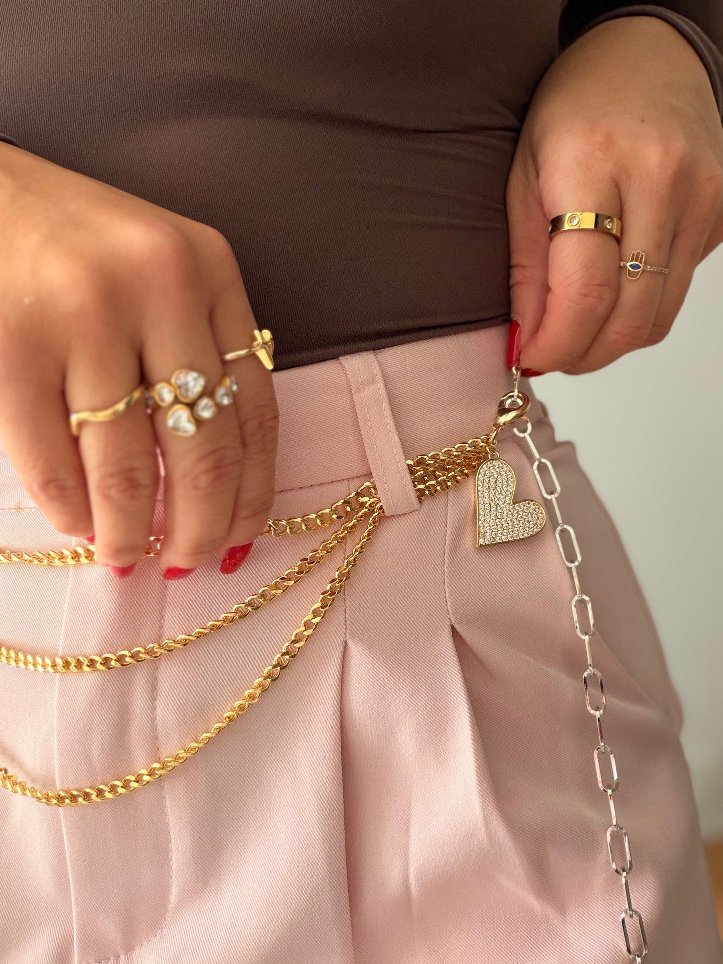 Love-star top belt