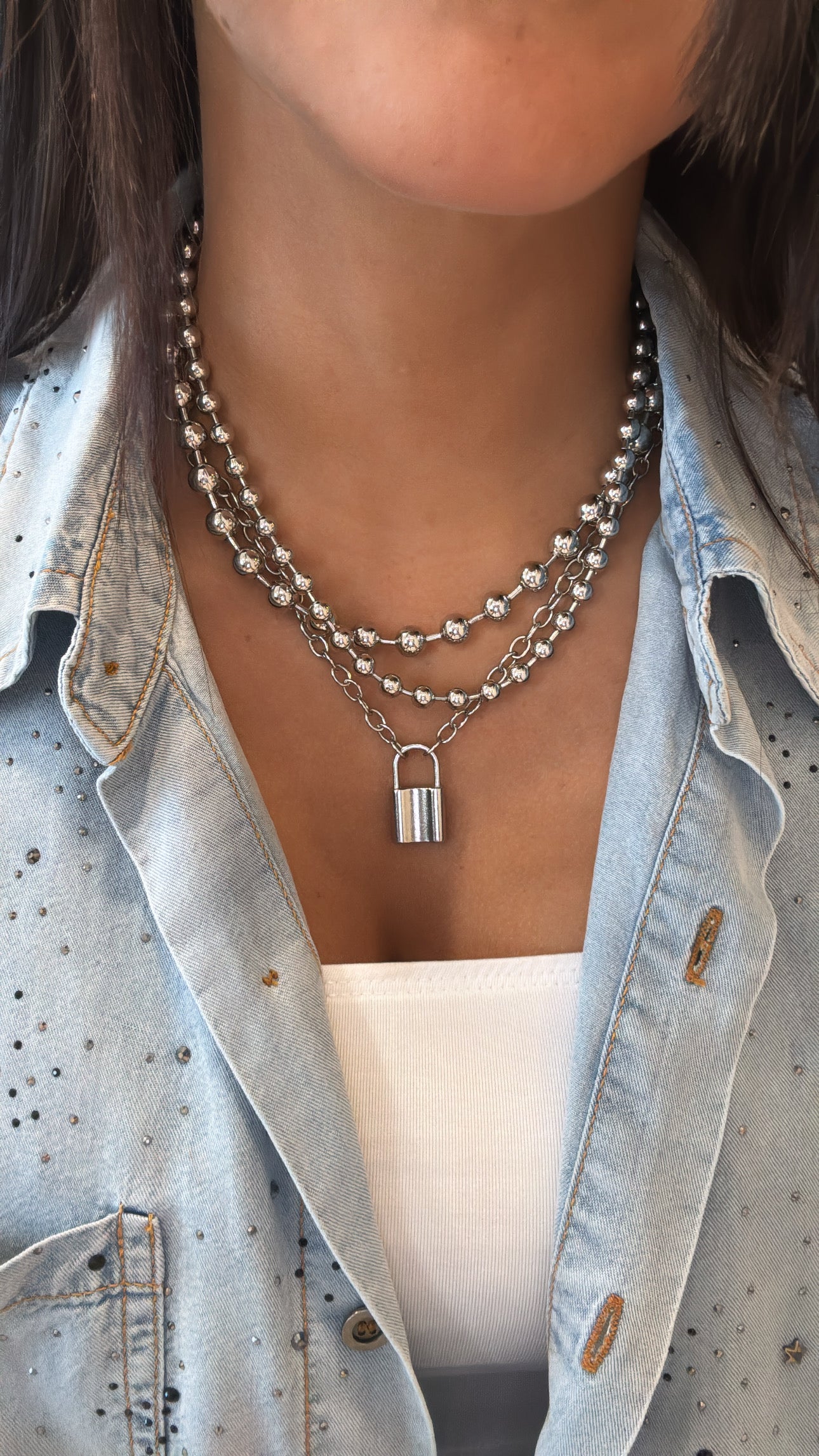 Lock Me Necklace (single necklace)