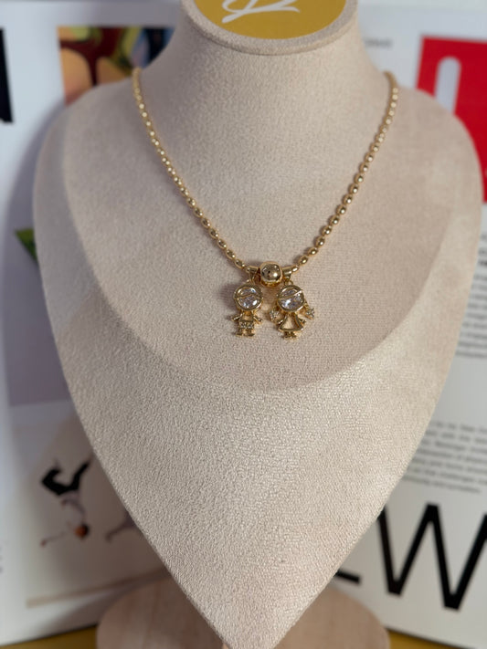 MOTHER'S DAY GIRL & BOY NECKLACE 2